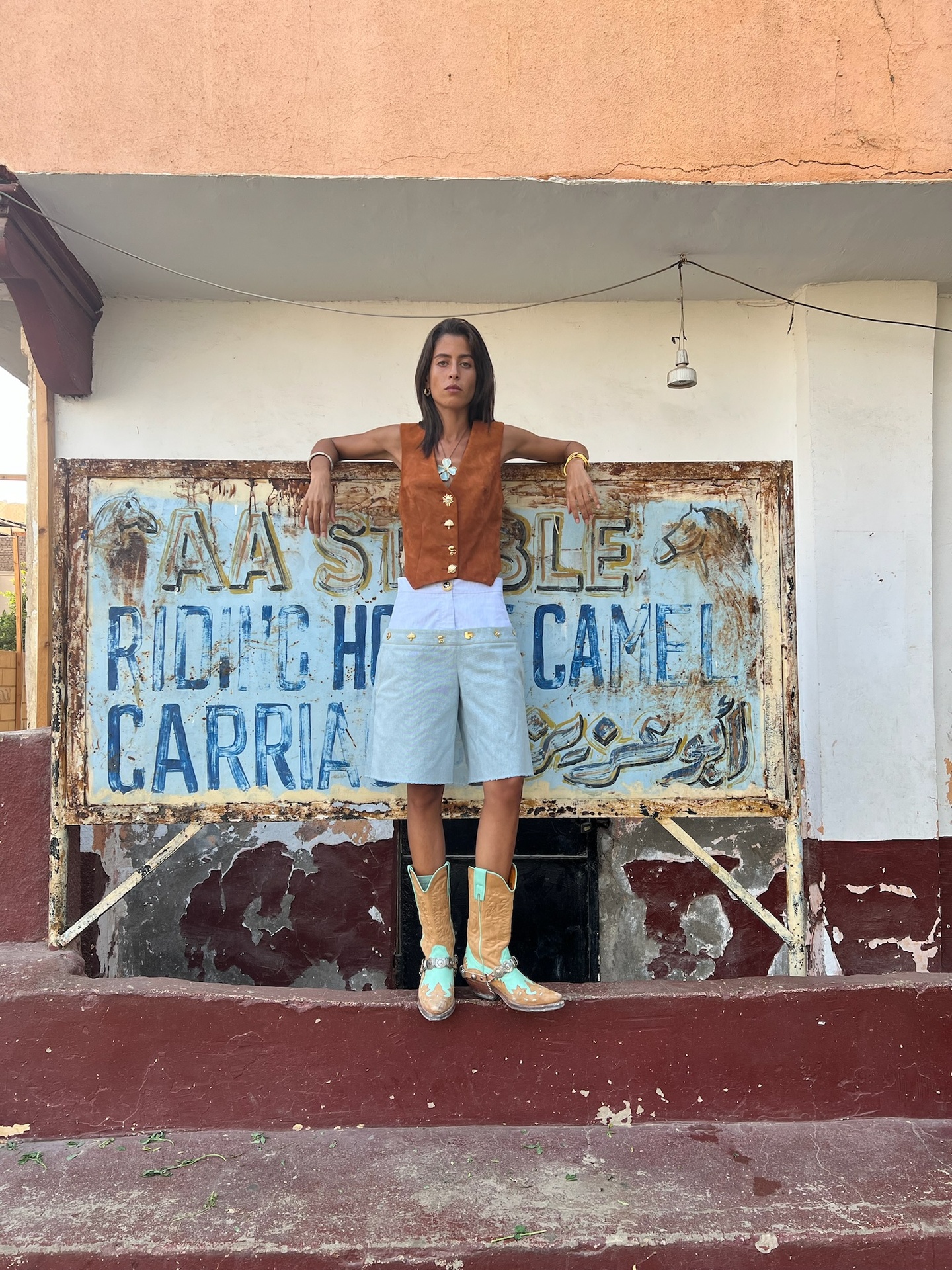 Marina Stripe Jorts